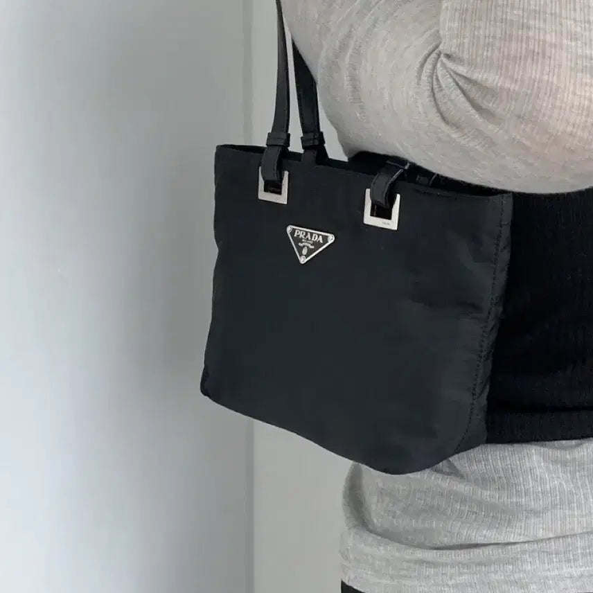 [BUNJANG] Prada Vintage Black Tote Bag / 프라다 빈티지 블랙 토트백
