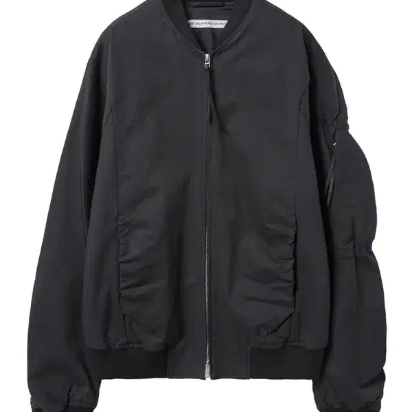 [BUNJANG] PAF 8.0+ Shirring Bomber Black / [XL] paf 8.0+ 셔링 봄버 블랙