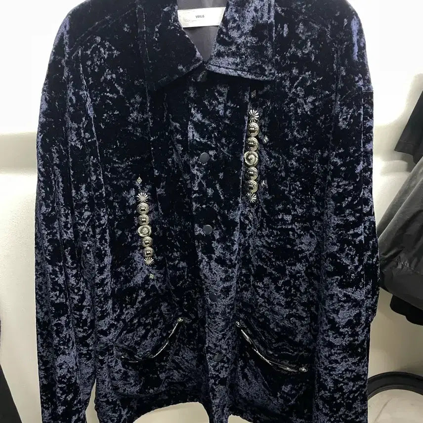 [BUNJANG] Toga Virilis Velvet Jacket (Size 48) / 토가 비릴리스 벨벳 재킷 48사이즈 판매