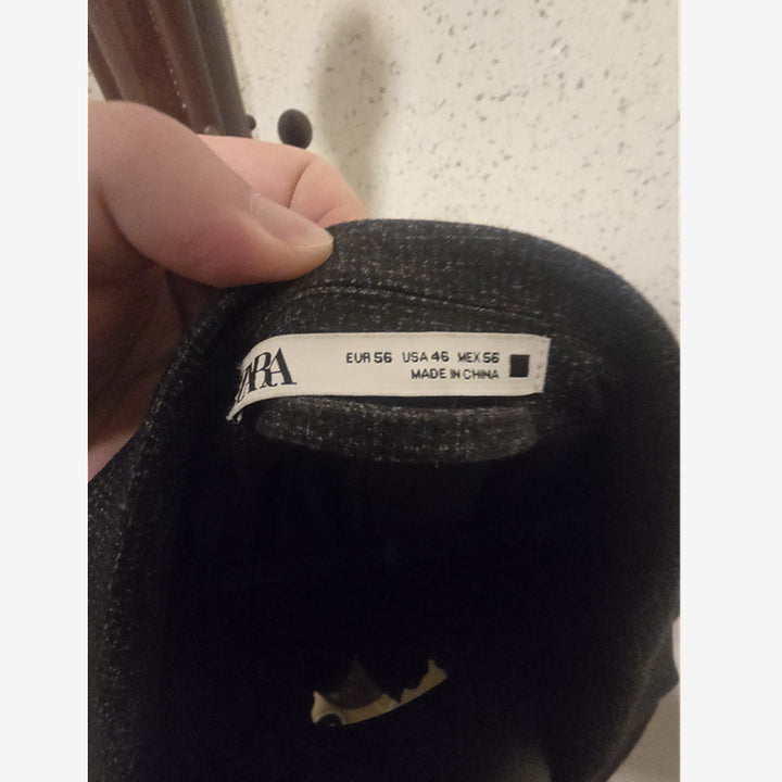 [BUNJANG] [자켓] ZARA 자라 블레이저 자켓 XL 56 / 다크 그레이 / [자켓] ZARA 자라 블레이저 자켓 XL 56 / 다크 그레이
