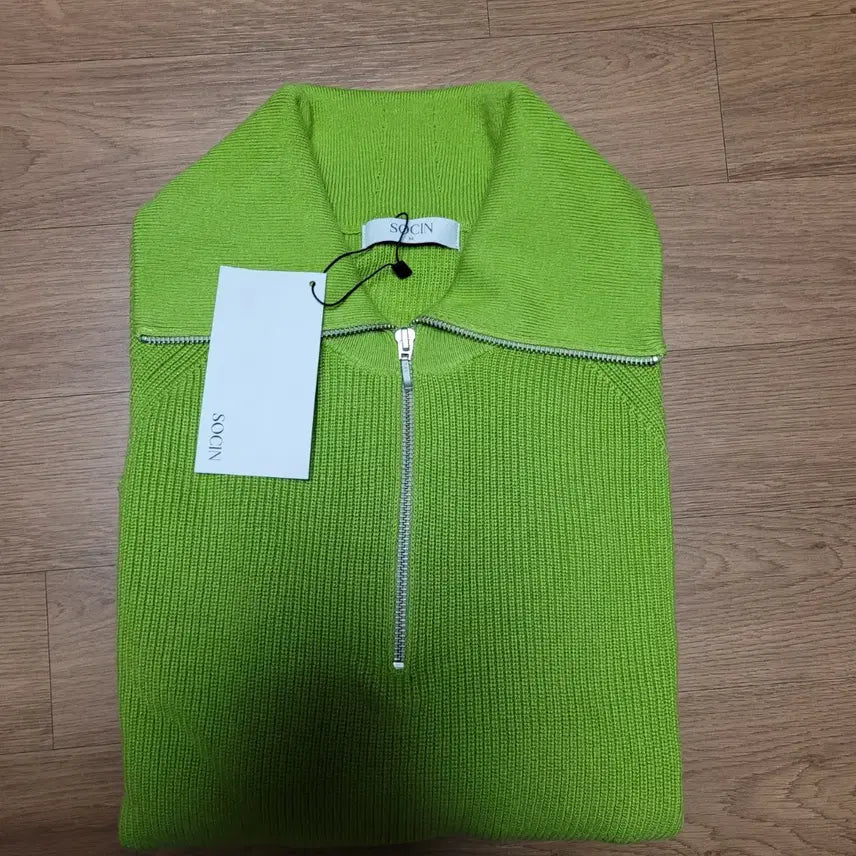 [BUNJANG] SOCIN Zip-up Knit Sweater / (정가109000원)SOCIN 길팔 집업 니트 M(약100~105)