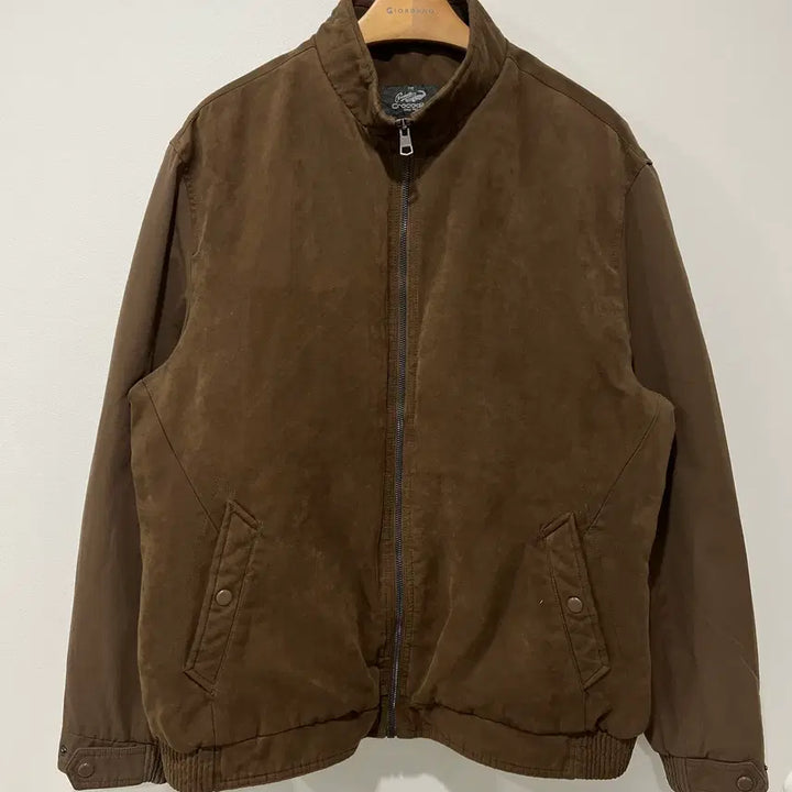 [BUNJANG] Crocodile Suede Work Jacket / [Crocodile] 크로커다일 스웨이드 워크자켓