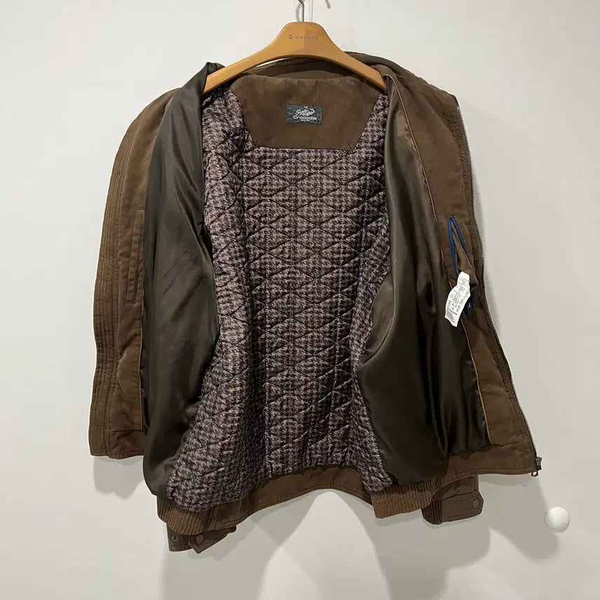 [BUNJANG] Crocodile Suede Work Jacket / [Crocodile] 크로커다일 스웨이드 워크자켓