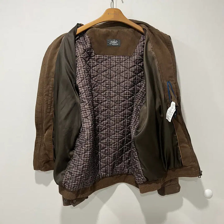 [BUNJANG] Crocodile Suede Work Jacket / [Crocodile] 크로커다일 스웨이드 워크자켓