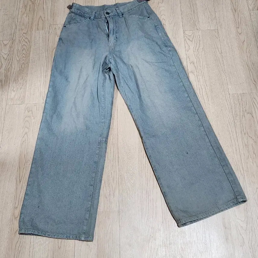 [BUNJANG] Polytelu Goshima Denim Jeans / (1) 폴리테루 고시마데님 블루그레이 1사이즈