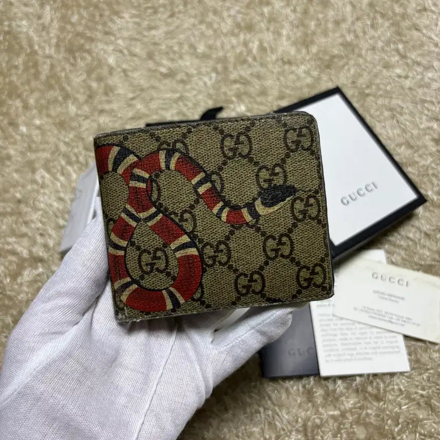 [BUNJANG] OS Gucci Snake Wallet / [OS] 구찌 스네이크 반지갑