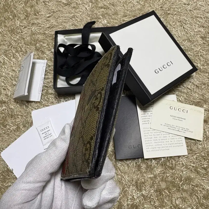 [BUNJANG] OS Gucci Snake Wallet / [OS] 구찌 스네이크 반지갑