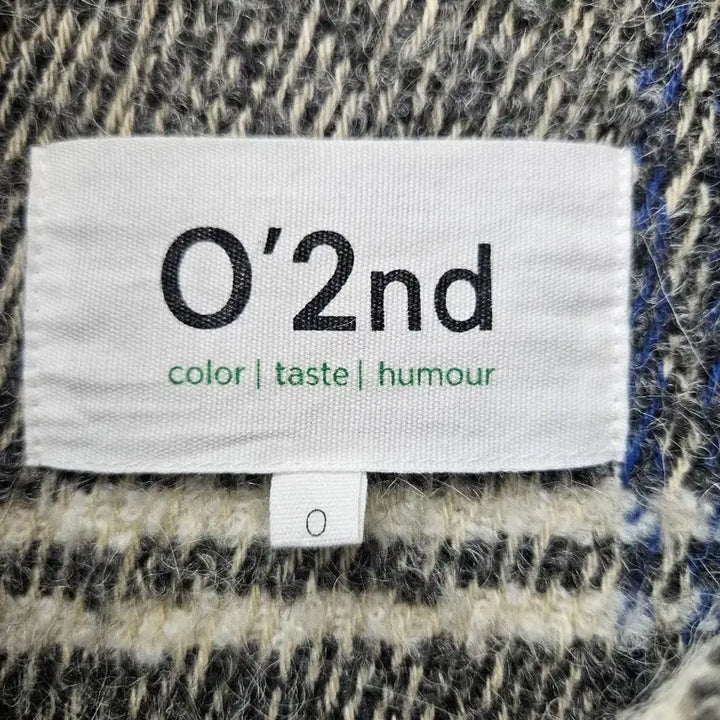 [BUNJANG] O'2nd Alpaca Wool Check Frill Coat / 오즈세컨 O'2nd 알파카울 체크프릴 코트 ~66초