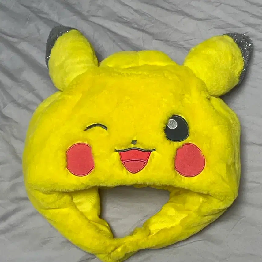[BUNJANG] Pokemon Pikachu Hat Plush / 유니버셜 스튜디오 재팬 피카츄 인형 모자