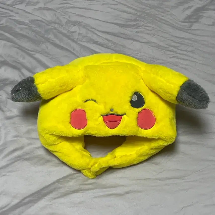 [BUNJANG] Pokemon Pikachu Hat Plush / 유니버셜 스튜디오 재팬 피카츄 인형 모자