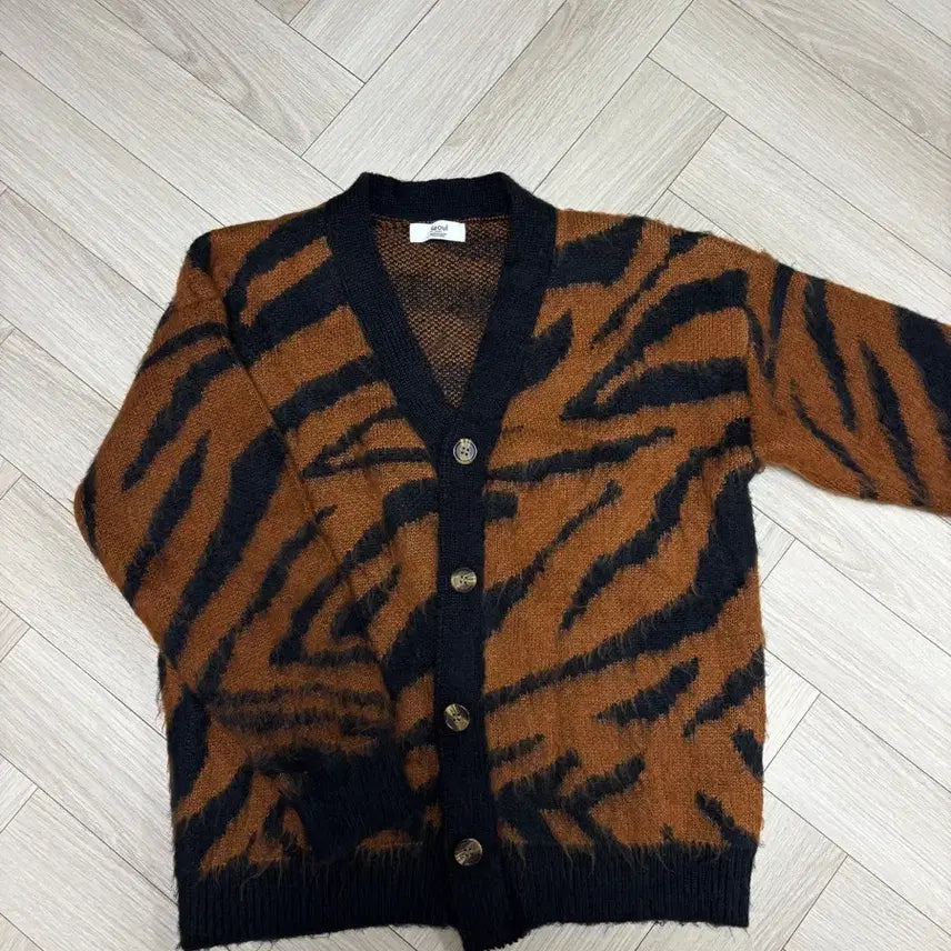 [BUNJANG] Beliin Cardigan / 벨린 퍼 가디건