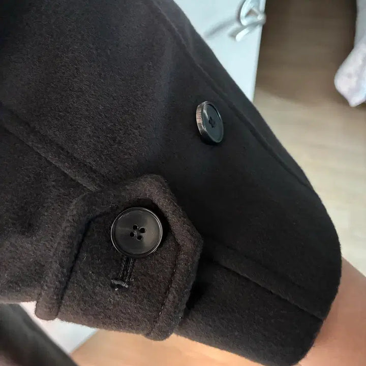 [BUNJANG] Insilence Mapel Cashmere Balmacaan Coat - Mud Grey (Size L) / 인사일런스 마펠 캐시미어 발마칸 코트_L사이즈 Mud Grey