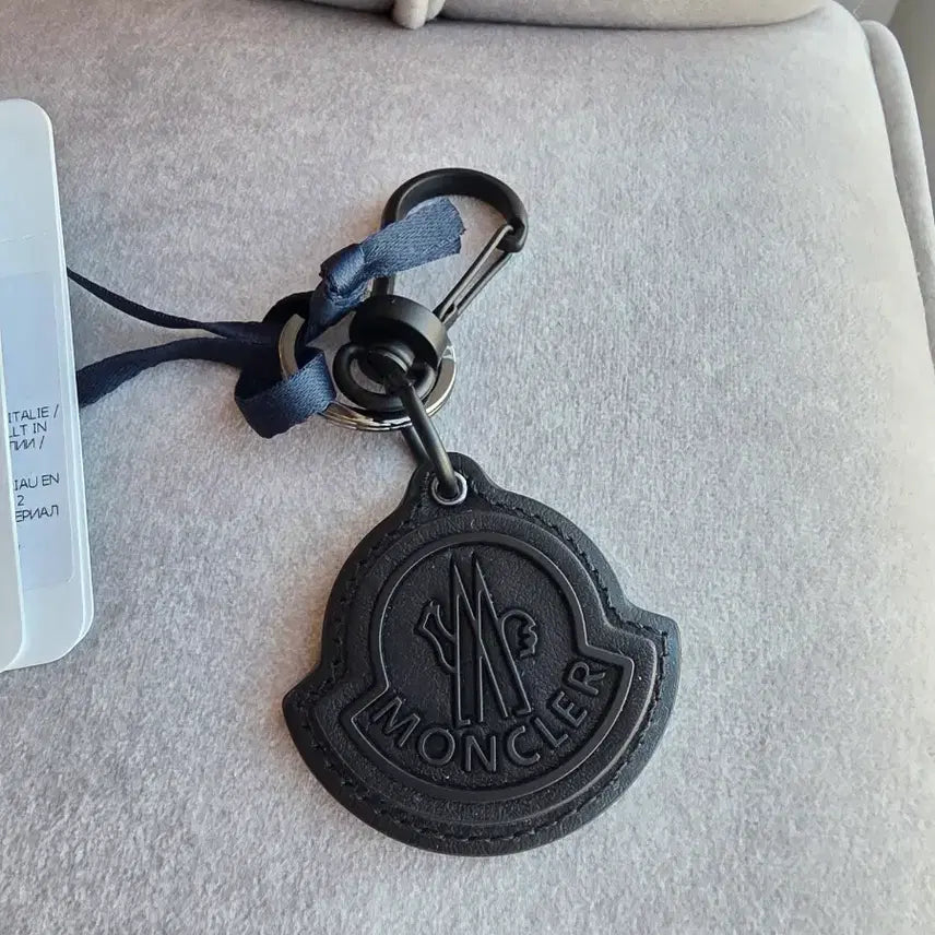 [BUNJANG] Moncler Keyring Black / 몽클레어 키링 블랙 (새상품)