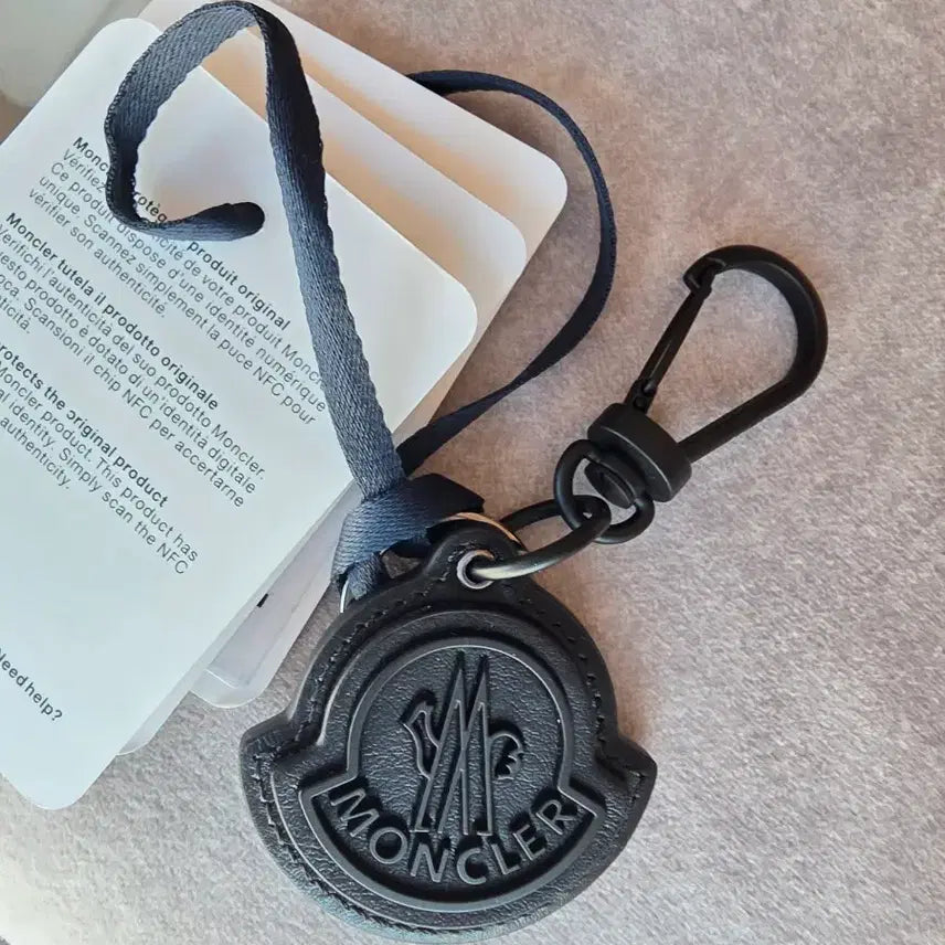 [BUNJANG] Moncler Keyring Black / 몽클레어 키링 블랙 (새상품)