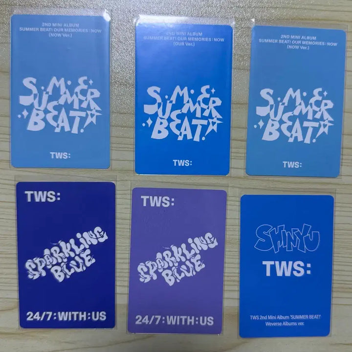 [BUNJANG] TWS Photocard Album Bundle Set / 투어스 포카 앨범 일괄 분철