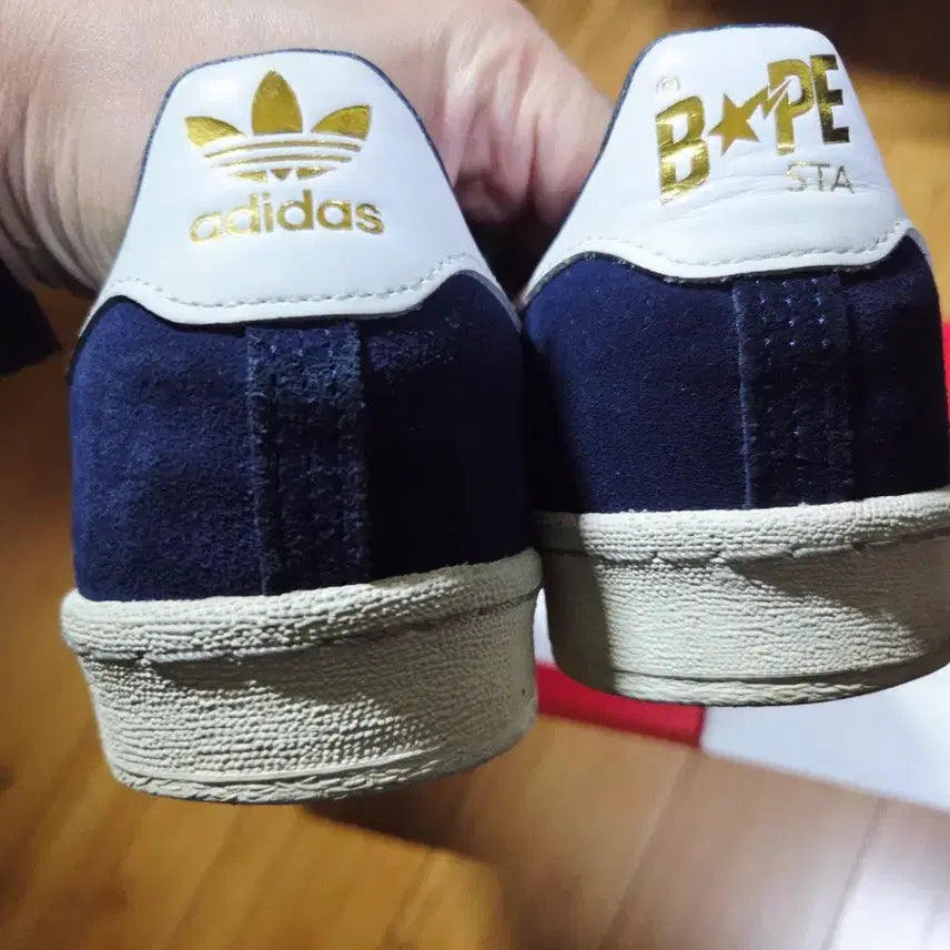 [SOLD OUT] 아디다스 x 베이프 캠퍼스 네이비 260