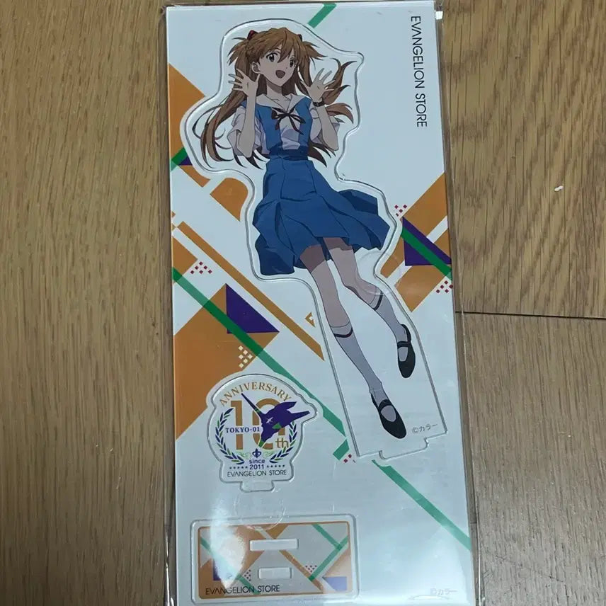 [BUNJANG] Evangelion Asuka 10th Anniversary Acrylic Stand / 미개봉 에반게리온 아스카 아크릴스탠드 도쿄 10주년 기념 일러스트