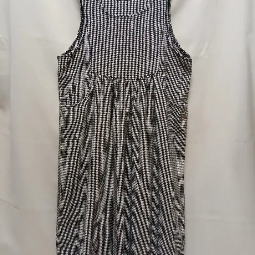[BUNJANG] Open Closet Houndstooth Layered Dress / 오픈클로젯 하운드체크 레이어드 원피스