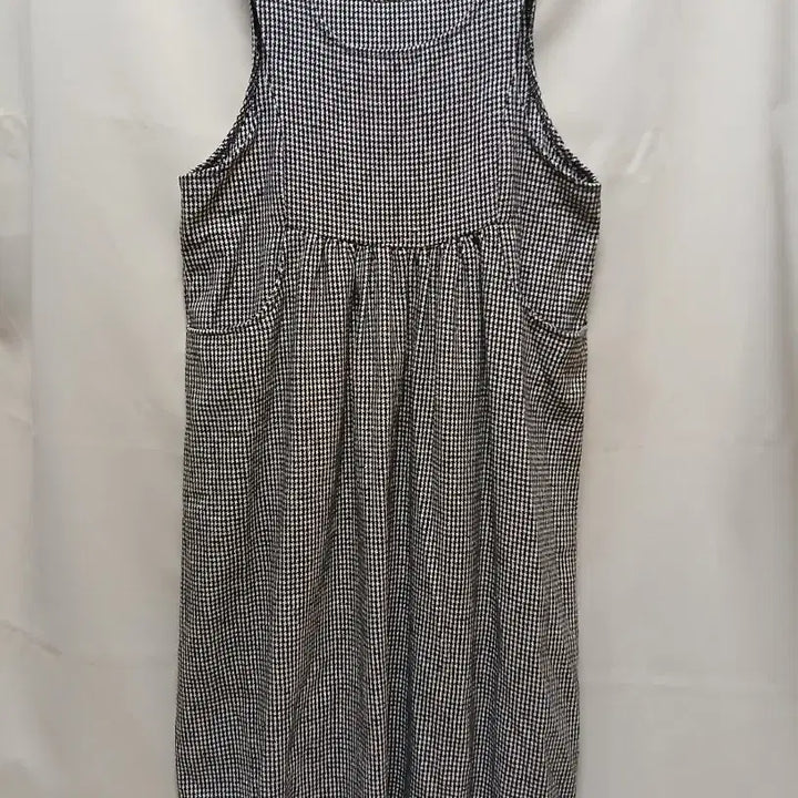 [BUNJANG] Open Closet Houndstooth Layered Dress / 오픈클로젯 하운드체크 레이어드 원피스
