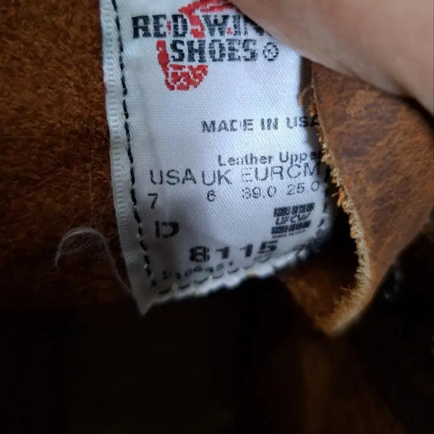 [BUNJANG] Red Wing 8115 Boots (250) / 레드윙 8115 (단종된 새제품) - 7D(250)