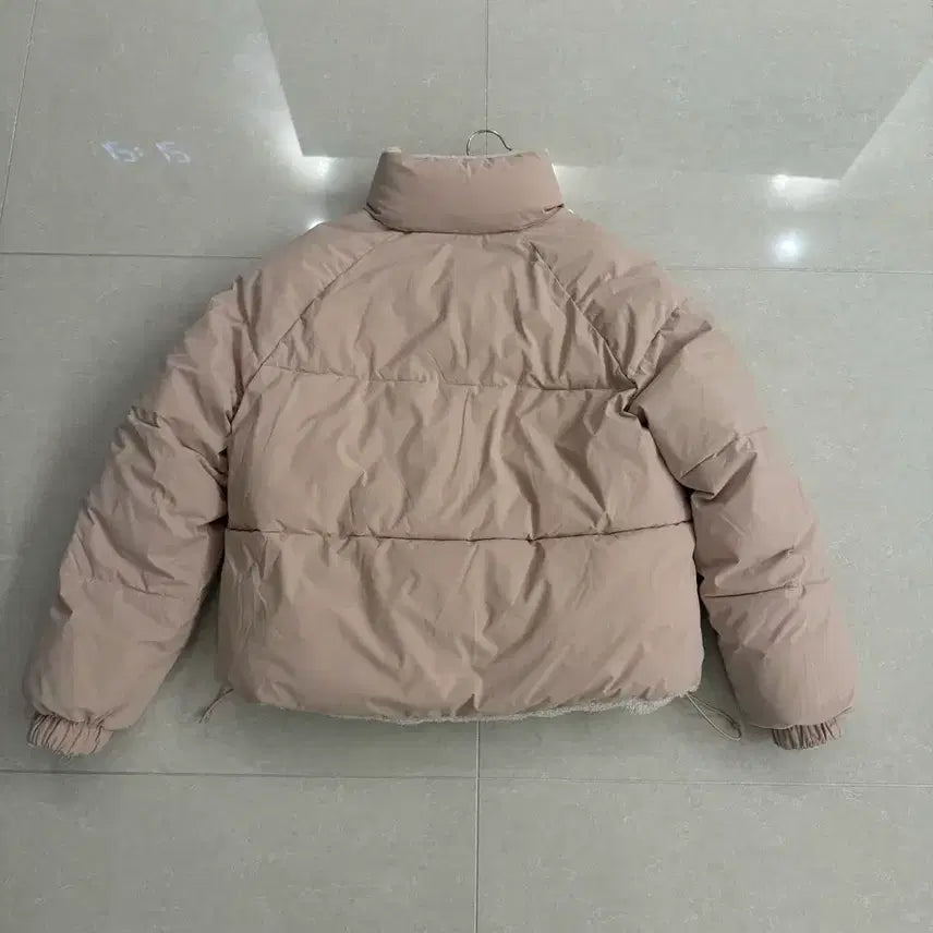 [BUNJANG] Kim Ming SPAO Reversible Crop Short Padded Jacket (Pink, S) / 김밍 패딩 단종템)스파오 리버서블 크롭 숏패딩 핑크 S