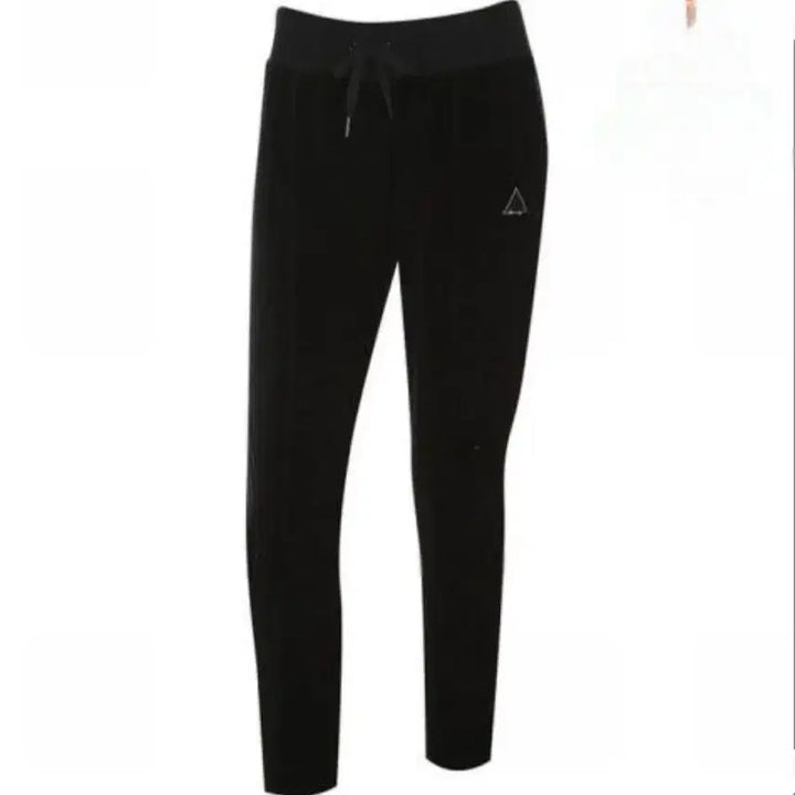 [BUNJANG] Le Coq Sportif Velvet Hoodie & Pants Set - Black / 한세트  르꼬끄 벨벳 후드집업 블랙/팬츠