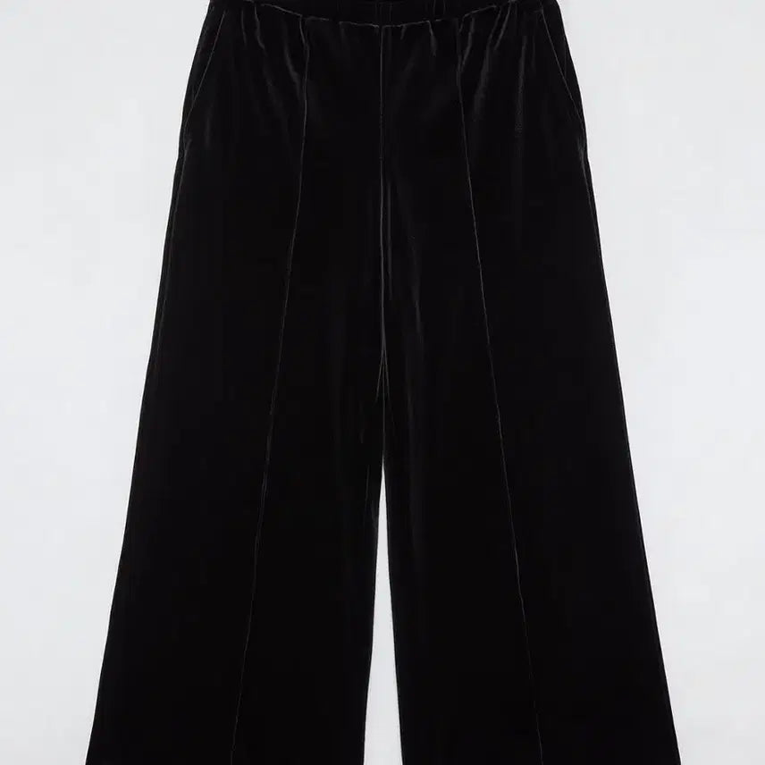 [BUNJANG] Le Coq Sportif Velvet Hoodie & Pants Set - Black / 한세트  르꼬끄 벨벳 후드집업 블랙/팬츠