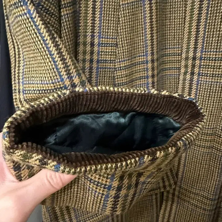 [BUNJANG] Bastong 186 Brown Check / 바스통 186 브라운 체크