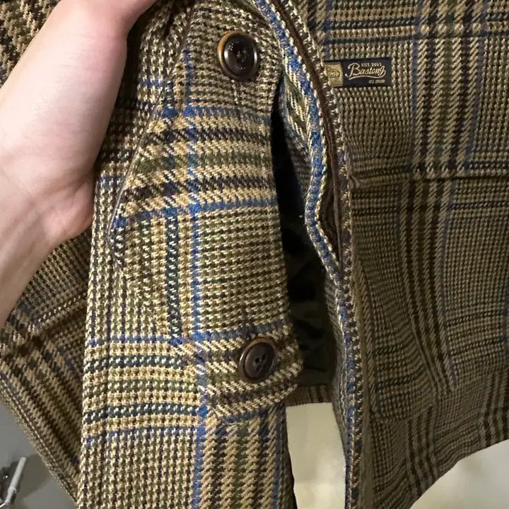 [BUNJANG] Bastong 186 Brown Check / 바스통 186 브라운 체크