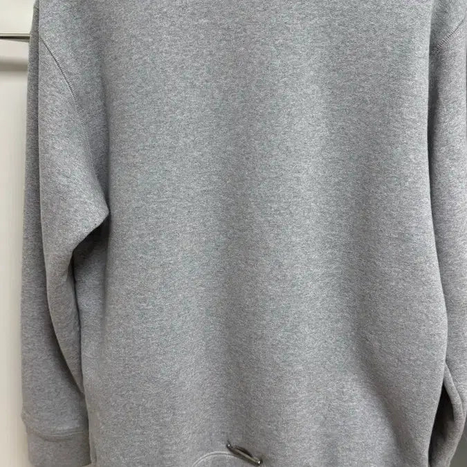 [BUNJANG] Chrome Hearts Cross Patch Paper Jam Half Zip-up Gray / [L] 크롬하츠 크로스 패치 페이퍼잼 하프집업 그레이