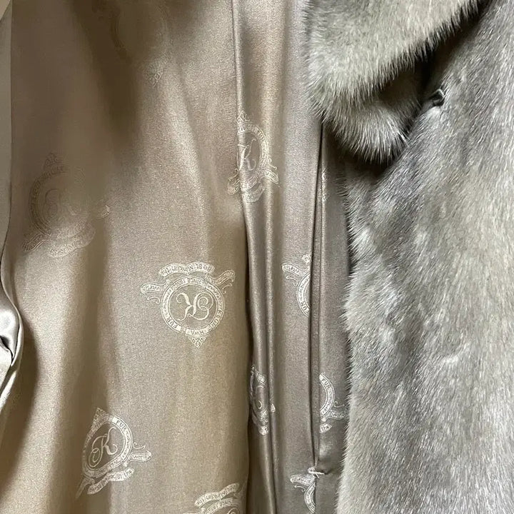 [BUNJANG] Mink Short Coat Gray / 근화모피 밍크 숏 코트 그레이