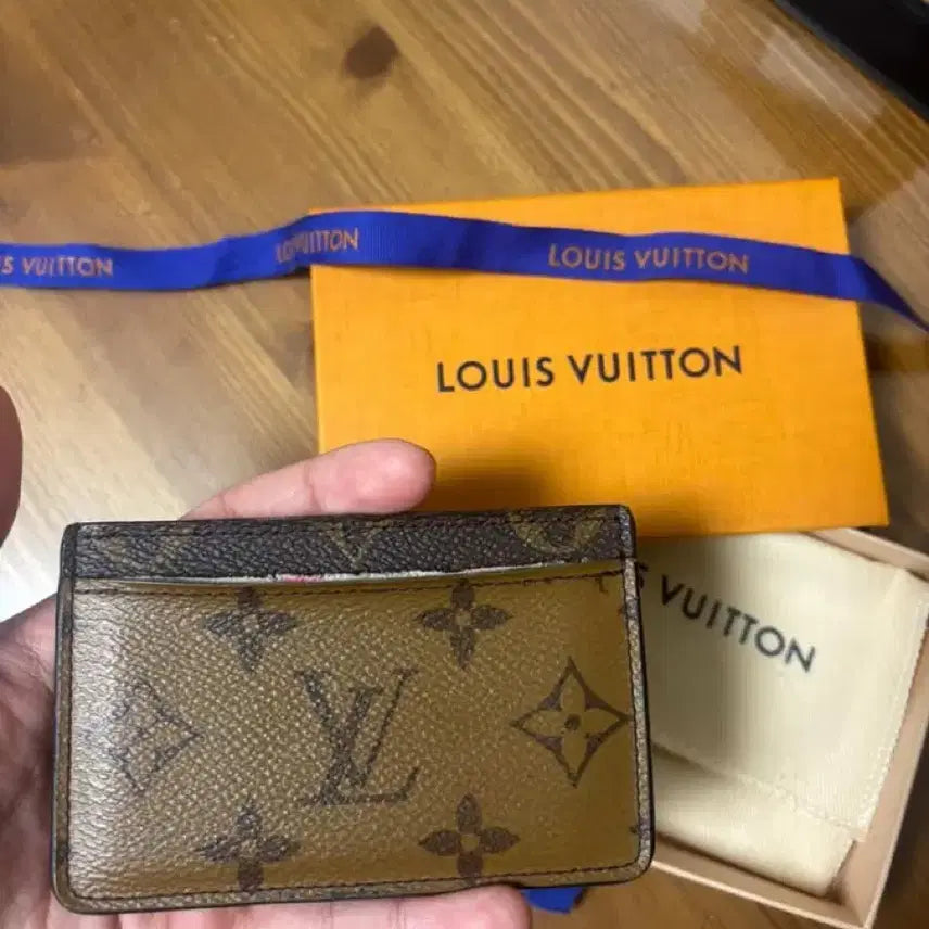 [BUNJANG] Louis Vuitton Reverse Card Wallet / [OS/남녀공용] 루이비통 리버스 카드지갑