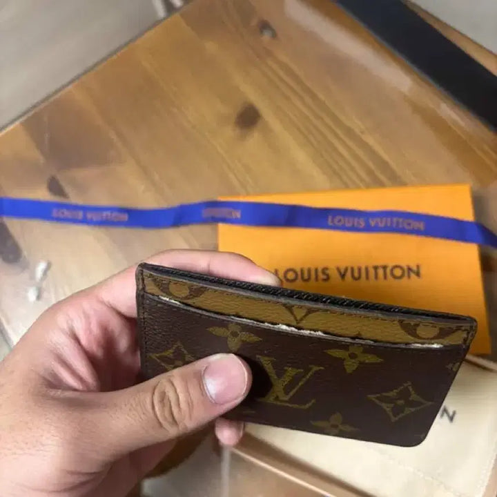 [BUNJANG] Louis Vuitton Reverse Card Wallet / [OS/남녀공용] 루이비통 리버스 카드지갑