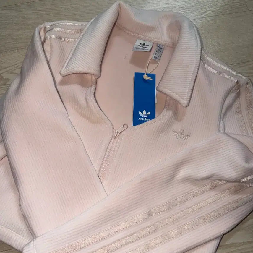 [BUNJANG] Adidas Strawberry Milk Zip-Up Jacket / 아디다스딸기우유집업