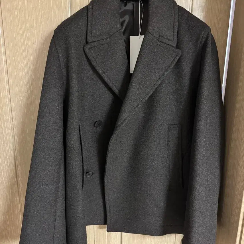 [BUNJANG] COS Double-Breasted Pea Coat / 코스 더블브레스티드 피코트