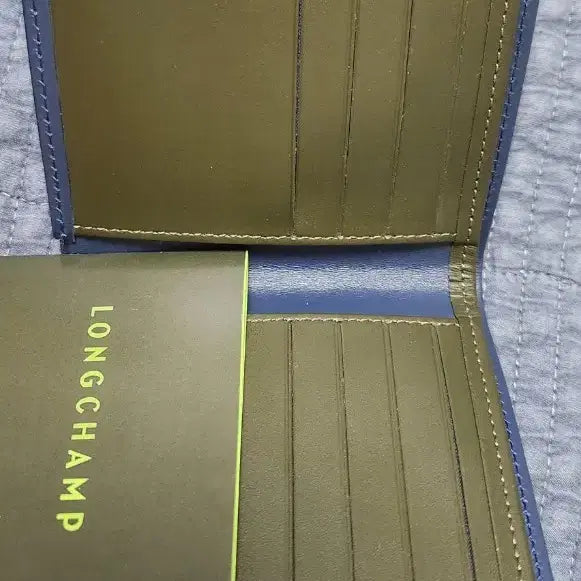 [BUNJANG] Longchamp Men's Bifold Wallet (Navy) / 롱샴 남성 반지갑 네이비 (새상품)