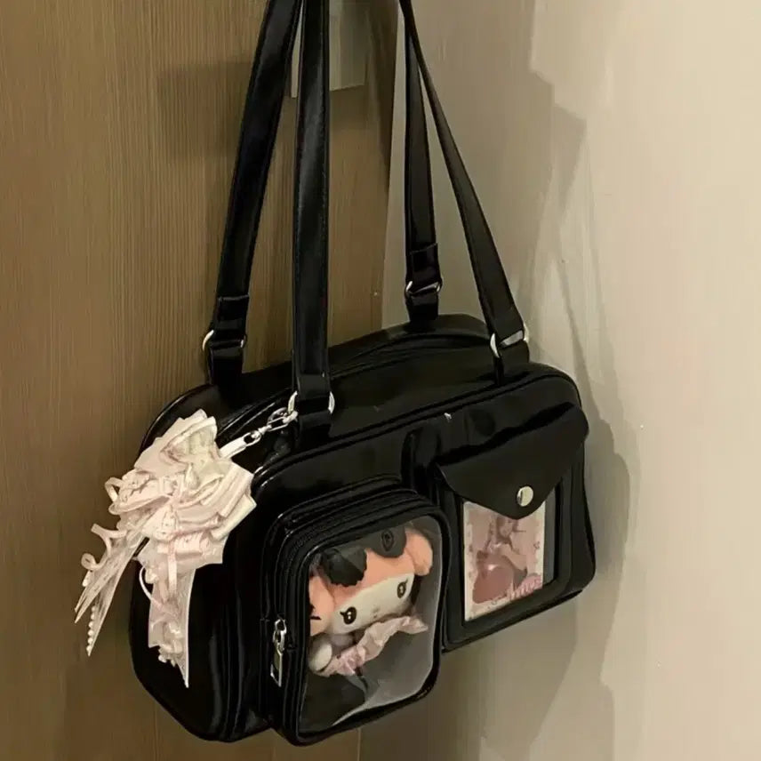 [BUNJANG] Black Ita Bag Shoulder Bag (Sealed) / 블랙 이타백 숄더백 (미개봉)