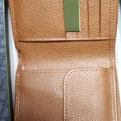 [BUNJANG] Longchamp Leather Bifold Wallet / 롱샴 가죽 반지갑 브라운