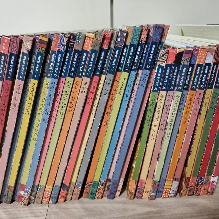 [BUNJANG] Horongbul Old Tales 60-Book Set / 호롱불 옛이야기 전집 60권 판매합니다