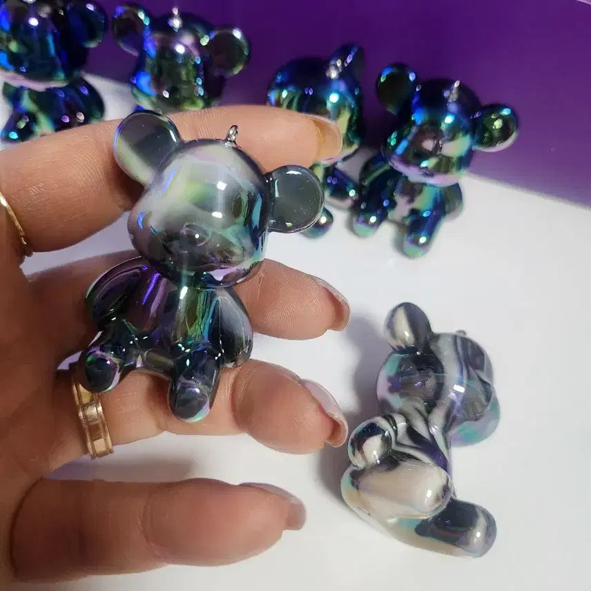 [BUNJANG] Bearbrick Hologram Keyring / 베어브릭 홀로그램 (고리달려 있음)