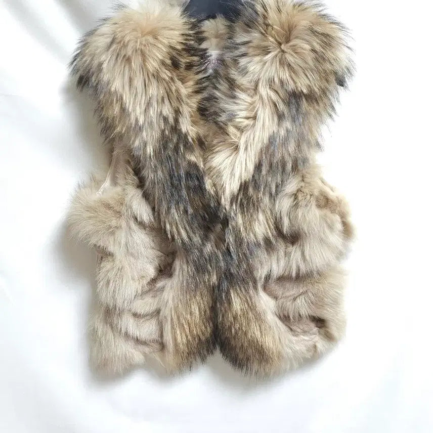 [BUNJANG] SOUP Natural Fur Vest / SOUP 천연모피 베스트 조끼