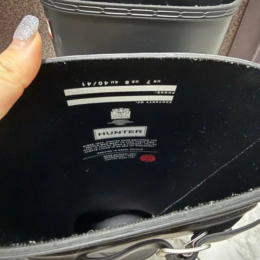 [BUNJANG] HUNTER Original Long Rain Boots - 260mm / HUNTER 헌터 오리지널 롱 레인부츠_260mm 사이즈