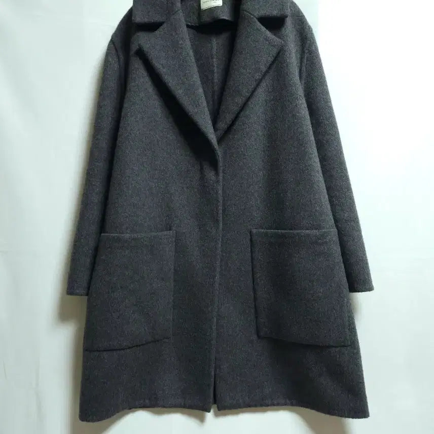 [BUNJANG] Le Sserafim Charcoal Gray Wool Long Coat / 르세떼 리트로바테 차콜그레이 울 롱코트.남녀공용