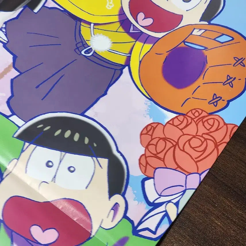 [BUNJANG] Osamatsu-san Double-Sided Poster / a1 대형 양면 포스터 / 철혈 + 오소마츠상