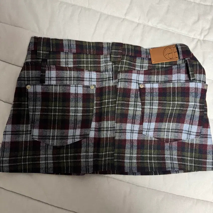 [BUNJANG] PLEASE PROJECT Double Belt Mini Skirt / 플리즈프로젝트 더블 벨트 미니스커트 S