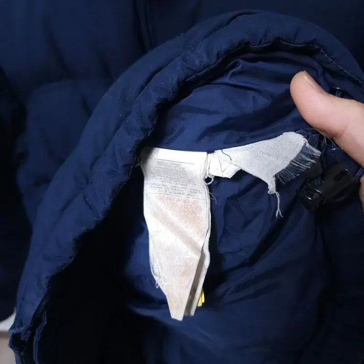 [BUNJANG] Nike Square Navy Padding Jacket M / 나이키 스퀘어 네이비 패딩 M