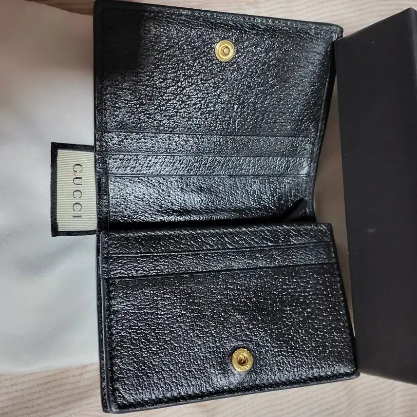 [BUNJANG] Gucci Ophidia Bifold Wallet Black / 구찌 오피디아 반지갑 블랙