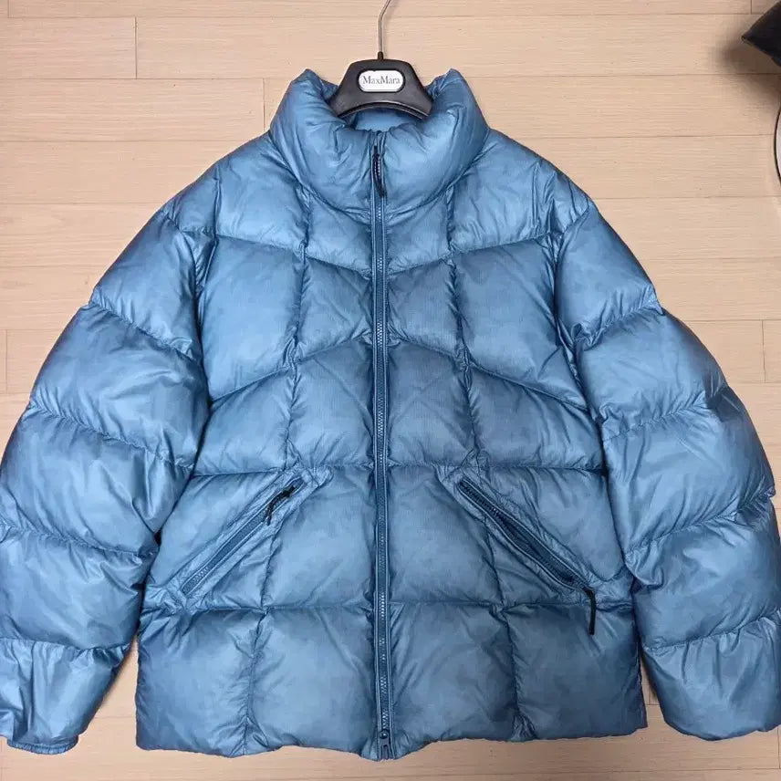 [BUNJANG] Uniform Bridge Utility Down Jacket - Blue / 유니폼브릿지 유틸리티 다운 자켓 블루