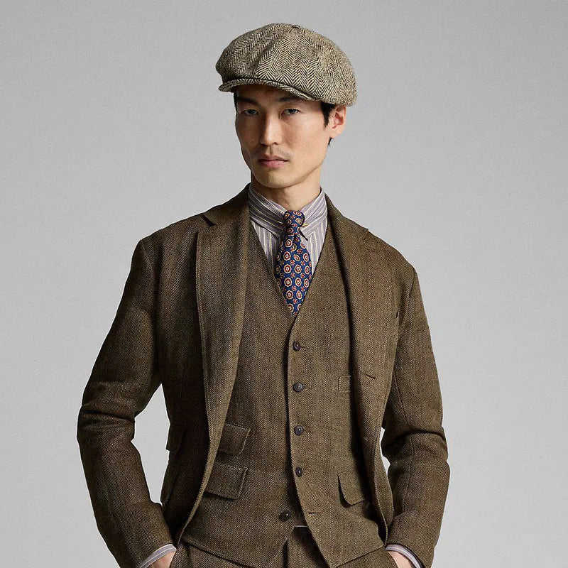 [BUNJANG] RRL Herringbone Western Style Unconstructed 2-Piece Suit / [A+등급 95] RRL 더블알엘 헤링본 웨스턴스타일 언컨스트럭티드2피스