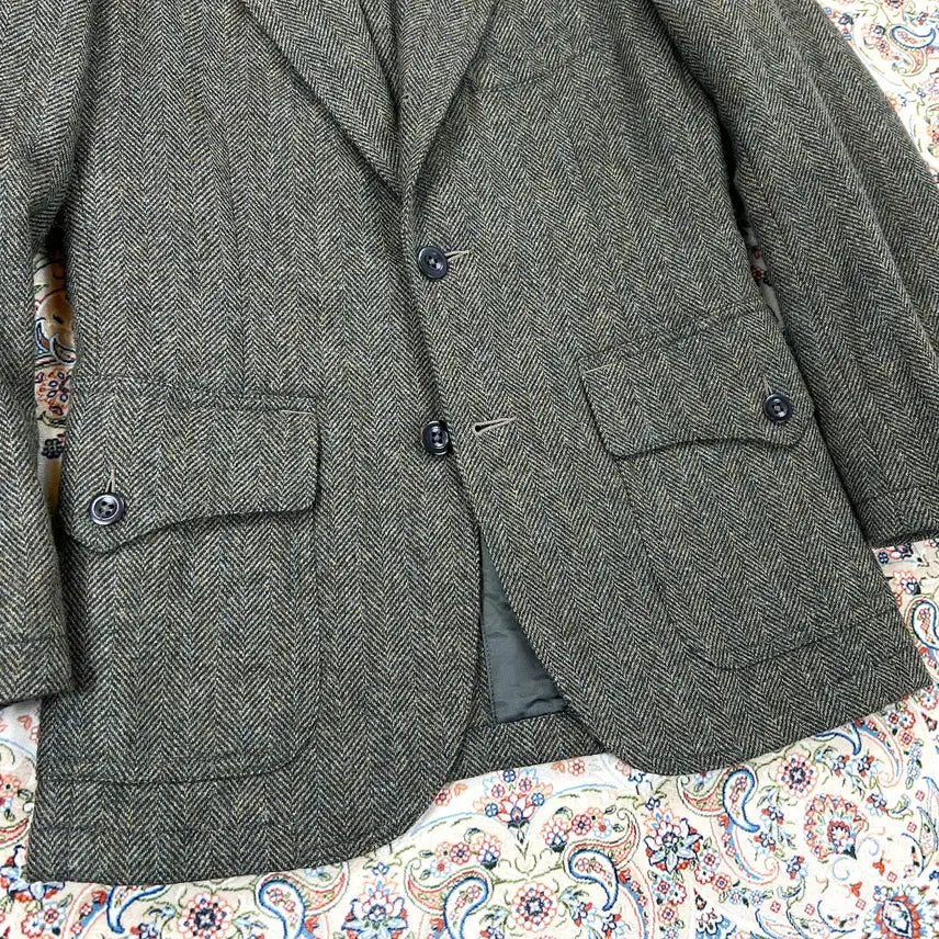 [BUNJANG] RRL Herringbone Western Style Unconstructed 2-Piece Suit / [A+등급 95] RRL 더블알엘 헤링본 웨스턴스타일 언컨스트럭티드2피스